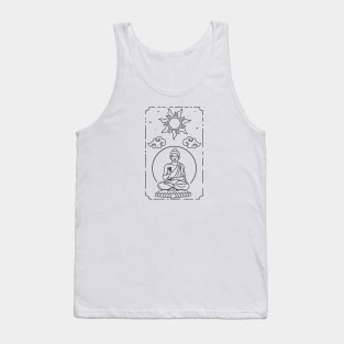 Meditating Buddha Tank Top